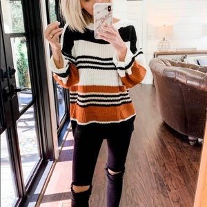 Color Block sweater